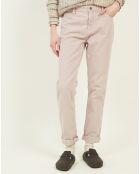 Pantalon en Velours côtelé Pencil rosewood