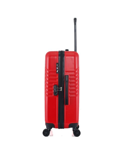 Peter Medium Stay Koffer 4 Einzelrollen 65 cm rot