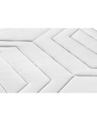 Vierundzwanzig weiße Matratzen+Boxspring-Set - 160x200 cm