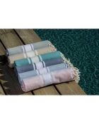 St Tropez Traditional Fouta eendgroen - 100x200 cm