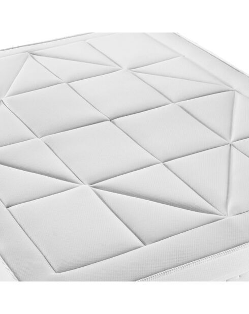 Achtundzwanzig weiße Matratzen+Boxspring-Set - 160x200 cm