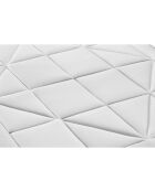 Achtentwintig grijs/witte matras + boxspringset - 140x190 cm