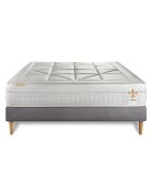 Twenty-Eight Matratze mit Boxspring-Set, 160 x 200 cm, grau/weiß