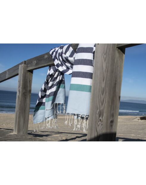Fouta Arcachon multicolore - 100x200 cm