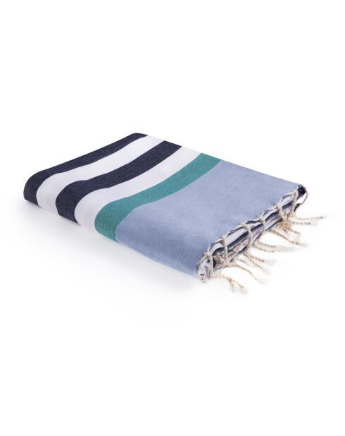 Fouta Arcachon multicolore - 100x200 cm