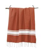 St Tropez Traditionele Fouta Terracotta - 100x200 cm