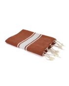 St Tropez Traditionele Fouta Terracotta - 100x200 cm