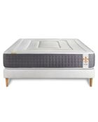 Set 26 colchones blancos con somier, 140 x 200 cm