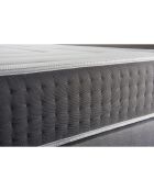 Twenty-Six Matratzen+Boxspring-Set grau/weiß - 160x200 cm