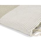 Fouta Ibiza Nido d'ape beige - 100x200 cm