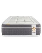 Materasso bianco Trente + set a molle - 90x190 cm