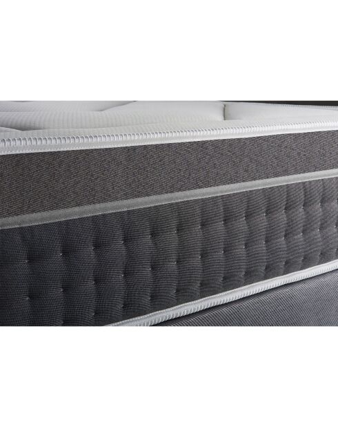 Set materasso + molle Trente grigio/bianco - 180x200 cm