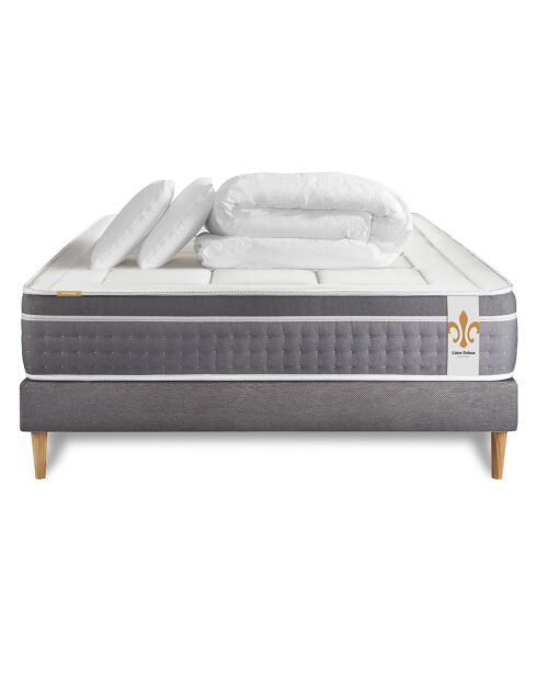 Sacco nanna Thirty grigio/bianco - 140x190 cm