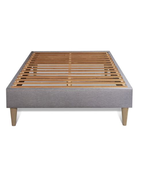 Twenty-Six Matratzen+Boxspring-Set grau/weiß - 90x190 cm