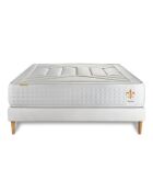 Vierentwintig witte matras + boxspringset - 200x200 cm