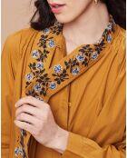 Robe/Tunique Florencia en Coton bronze