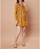 Robe/Tunique Florencia en Coton bronze