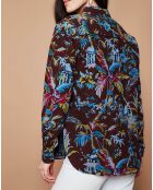 Veste surchemise Quartier Latin marron