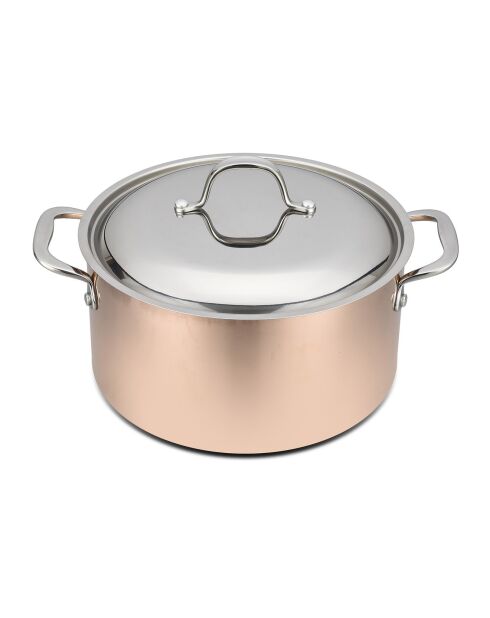 Faitout induction B Chef cuivré - D.24 cm