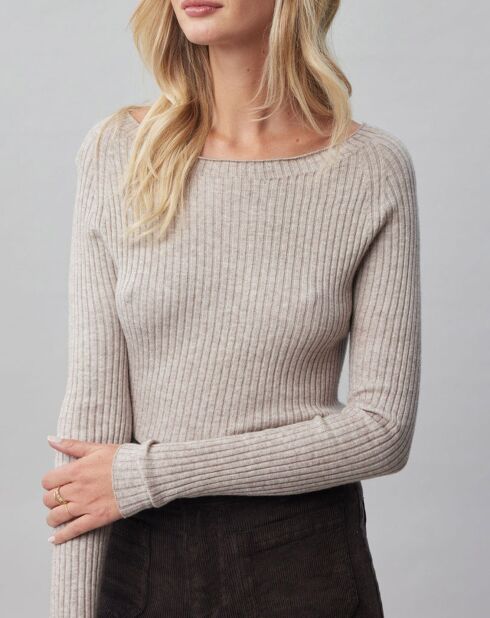 Pull Anouk beige