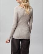 Pull Anouk beige