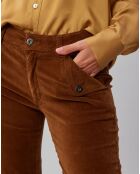 Pantalon en Velours Elsa cigare