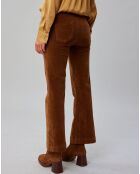 Pantalon en Velours Elsa cigare