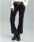 Pantalon en Velours Elsa noir