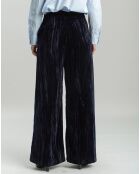 Pantalon ample en Velours Lizy nuit