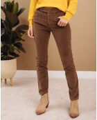 Pantalon en Velours Pants pécan