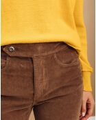 Pantalon en Velours Pants pécan