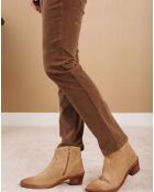 Pantalon en Velours Pants pécan