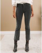 Pantalon en Velours Pants bitume