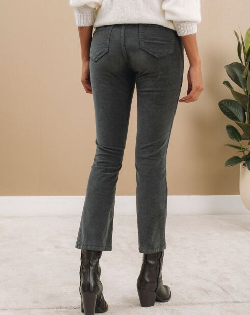 Pantalon en Velours Pants bitume
