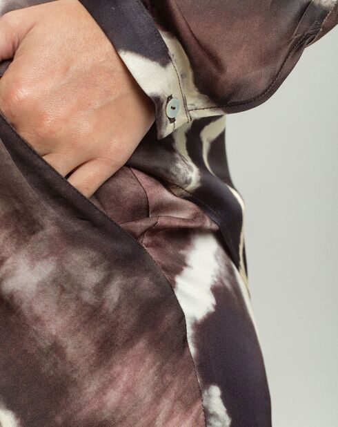 Pantalon Plume café