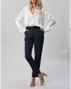 Pantalon Vogue taille velours noir