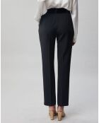 Pantalon Vogue taille velours noir
