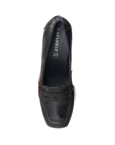 Escarpins en Cuir Vial noirs - Talon 6 cm