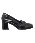 Escarpins en Cuir Vial noirs - Talon 6 cm