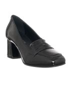 Escarpins en Cuir Vial noirs - Talon 6 cm