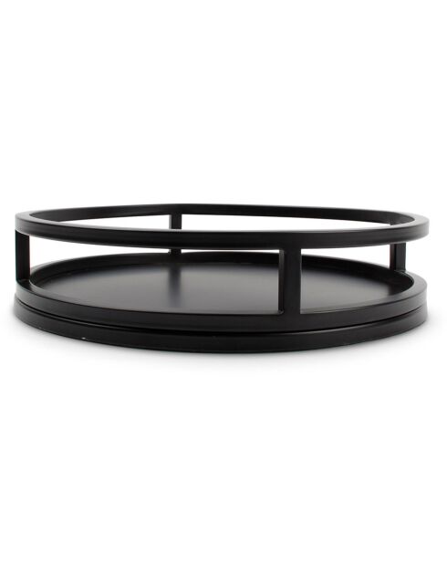 Plateau Digna noir - 6.8x29.7x29.7 cm
