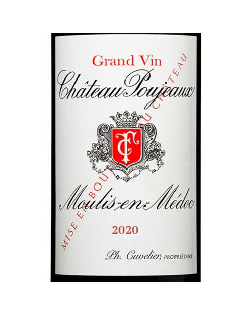 1 Moulis 2020 Ch. Poujeaux 75cl