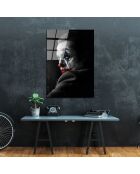 Impression sur verre Joker multicolore - 70x100cm