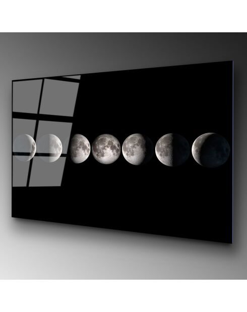 Mehrfarbiger Mondglasdruck - 70x100cm