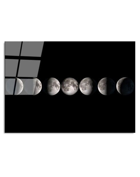 Mehrfarbiger Mondglasdruck - 70x100cm