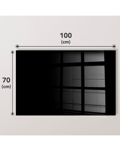 Banksy mehrfarbiger Glasdruck - 70x100cm