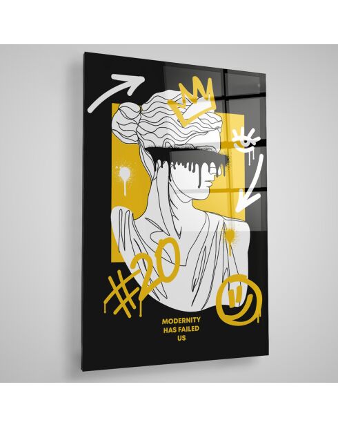 Mehrfarbiger Pop-Glasdruck