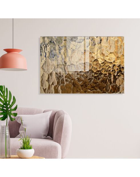 Mehrfarbiger abstrakter Glasdruck - 70x100cm