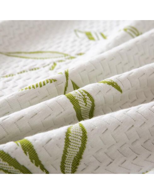 Protège-Matelas Bambou imperméable blanc