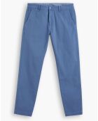 Pantalon Chino en Coton Regular Fit bleu